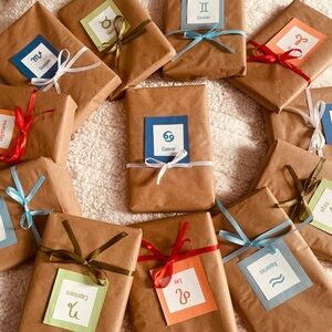 Blind Book Zodiac Based On Your Sign! NEW hardcover!